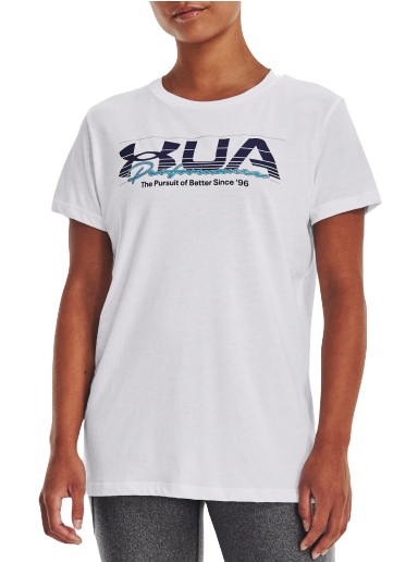 T-shirt Under Armour Vintage Performance Tee Vit | 1376748-100