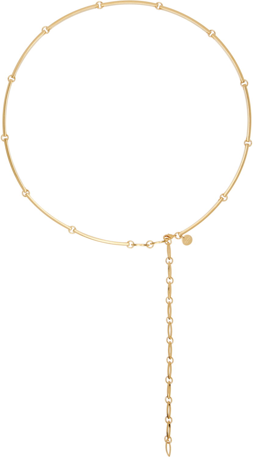 Bälten Tom Ford TOM FORD Brass Chain Belt Metallisk | WB315-AMT001X