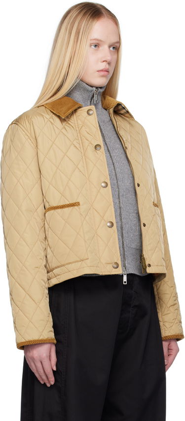 Jacka Burberry Burberry Oldham Quilted Nylon Jacket Beige | 8113834, 1