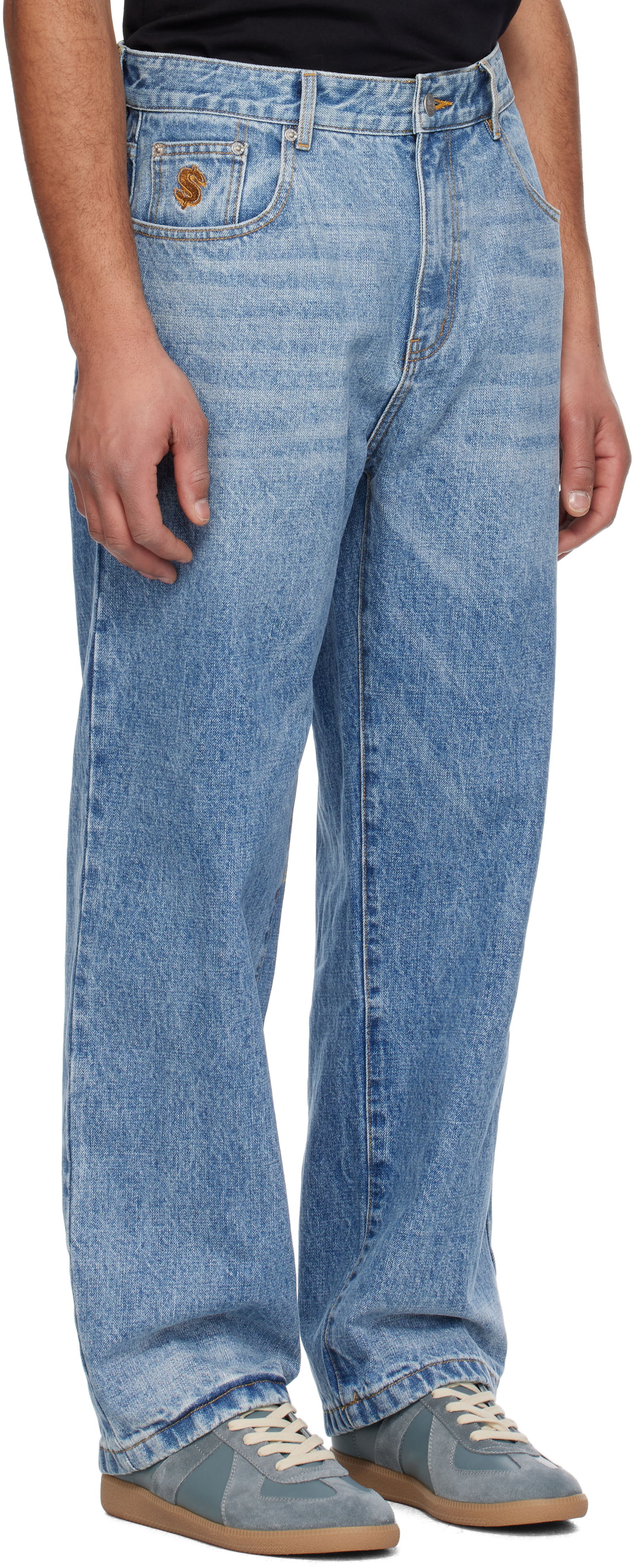 Jeans BILLIONAIRE BOYS CLUB Billionaire Boys Club Astro Jeans Blå | B25119, 1