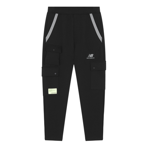 Cargo byxor New Balance Logo Cargo Pants Svart | AMP21365-BK