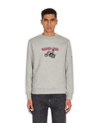 Sweatshirt A.P.C. X Gimme Five Mika Crew Sweat Grå | COEBH-M27667-PLA, 4