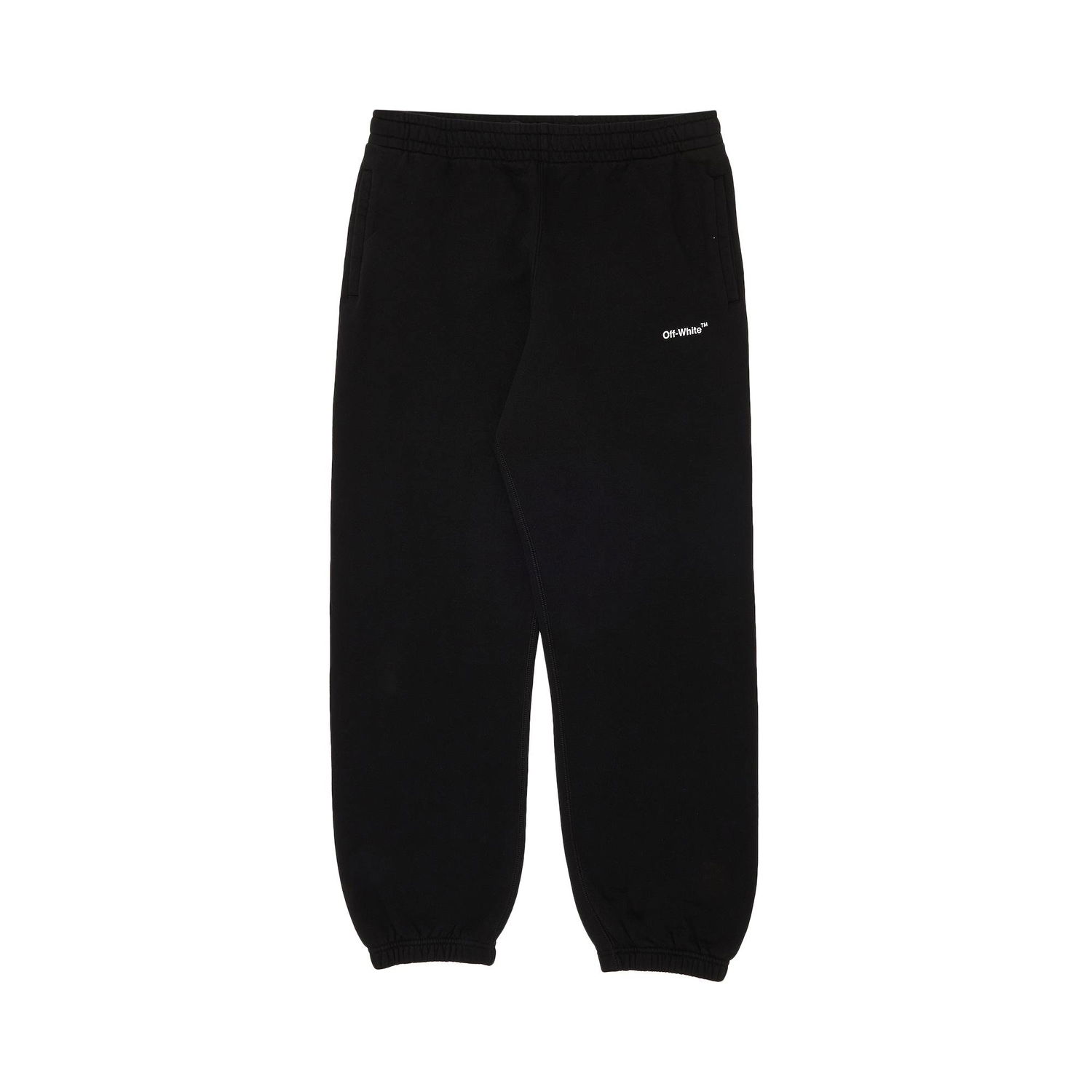 Träningsbyxor Off-White Caravag Diag Slim Sweatpant Svart | OMCH029C99FLE0041001, 1