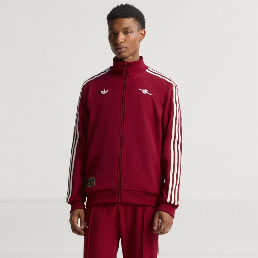 Träningsoverall adidas Performance Arsenal Terrace Icons Track Top Röd | JM9390