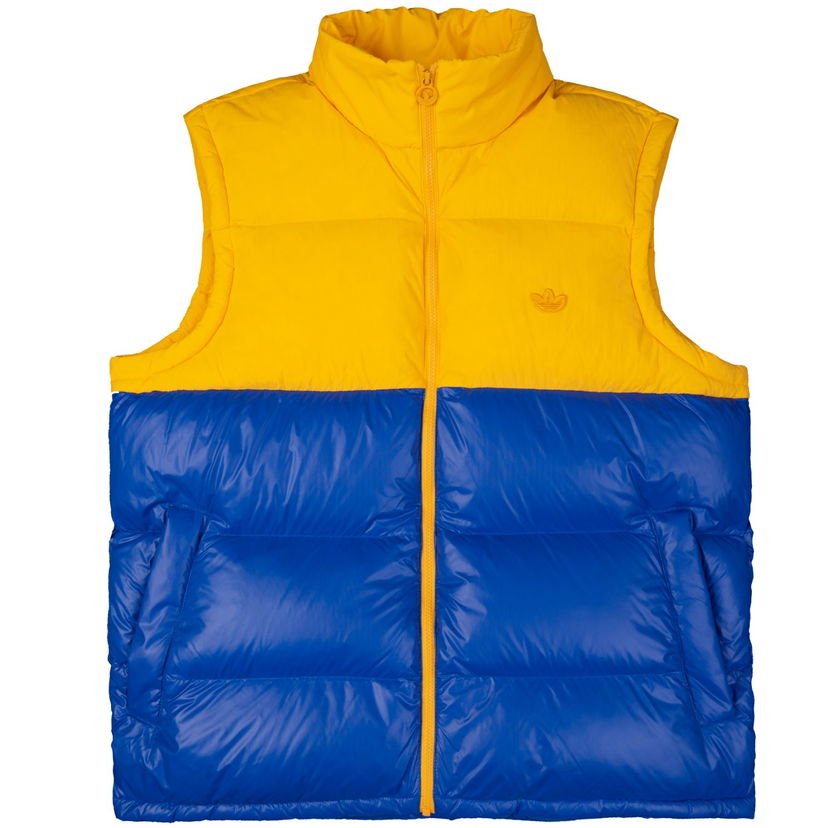 Väst adidas Originals Yellow & Blue Down Vest Blå | ge1327