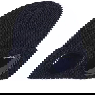 Mössa C.P. Company Goggle Beanie Mörkblå | 15CMAC122A-005509A-888, 0
