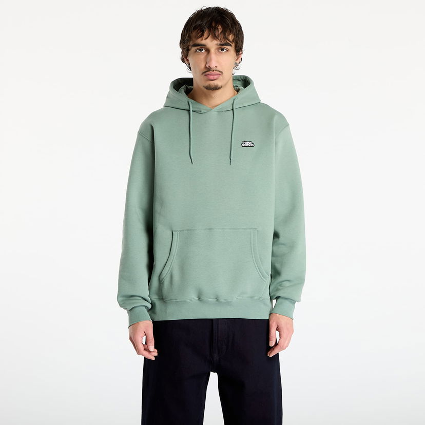 Sweatshirt Horsefeathers Agent Hoodie with Pouch Pocket Grön | SM1397B
