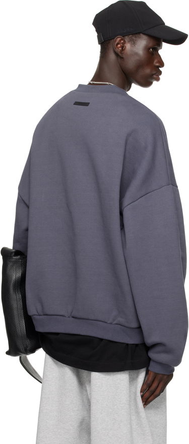Sweatshirt Fear of God Fear of God ESSENTIALS Fleece Crewneck Sweatshirt Mörkblå | 192HO246264F, 2