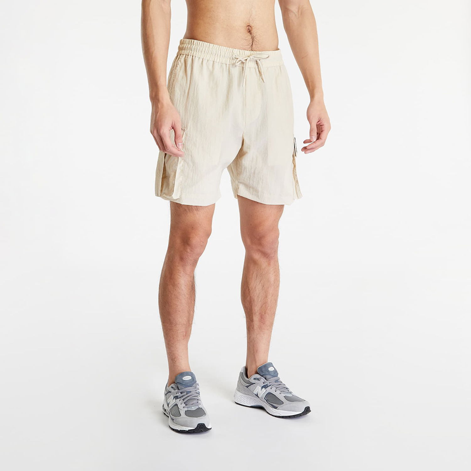 Shorts CALVIN KLEIN Mesh Ripstop Cargo Shorts Beige | J30J322911 ACI, 1