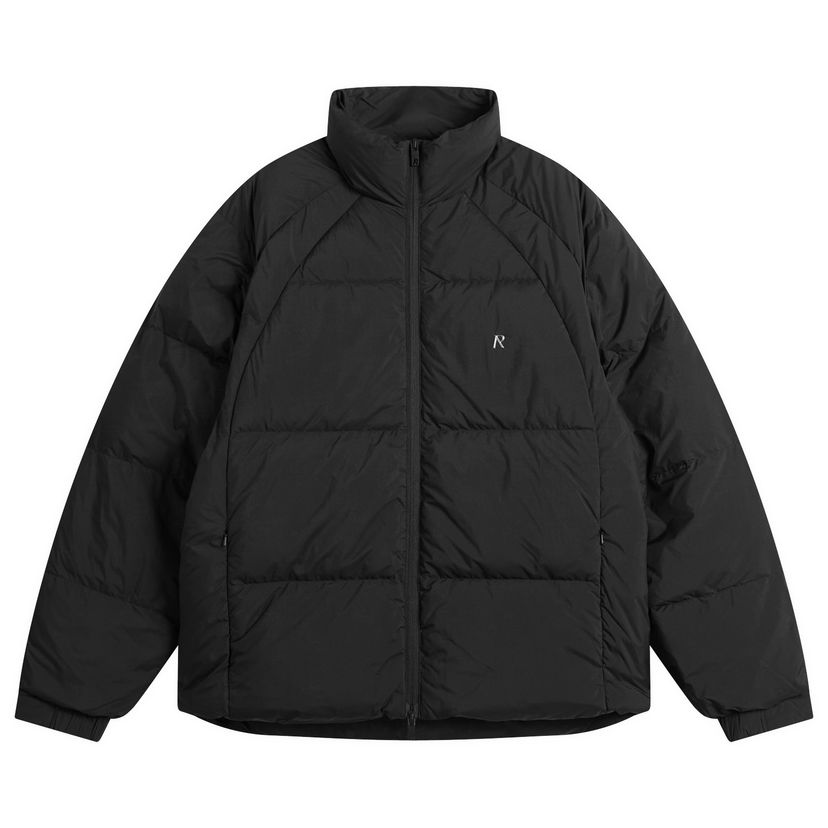 Pufferjacka Represent Clo Funnel Neck Puffer Jacket, Size Small Svart | MLM11484-001