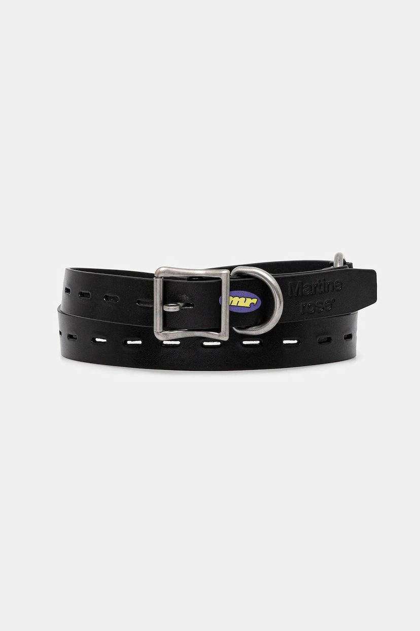 Bälten Martine Rose Martine Rose Bondage Leather Belt Svart | 1138LP10001