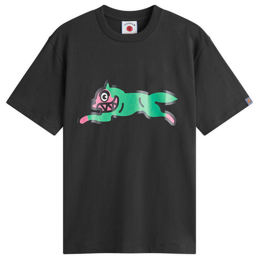 T-shirt BBC IceCream ICECREAM Running Dog Graphic Tee, Size Medium Svart | IC24351-BLK