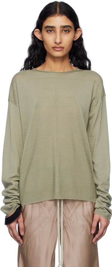 Sweater Rick Owens Rick Owens Hollywood Pull Sweater Grön | RP01E7612 ML, 0