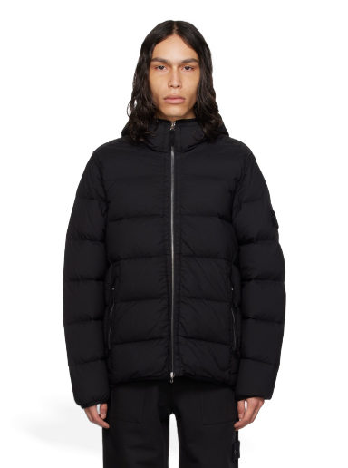Jacka Stone Island Seamless Tunnel Down Jacket Svart | 791543728