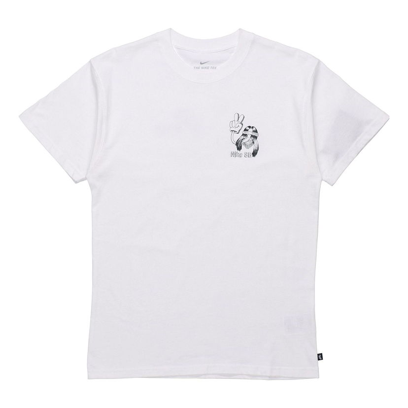T-shirt Nike SB SB T-Shirt Vit | CW1465-100