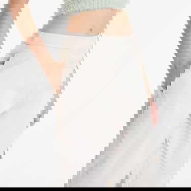 Jeans CALVIN KLEIN Satin Cargo Utility Pant Eggshell Vit | J20J223921 ACF, 4