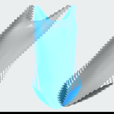 Badkläder adidas Performance 3-Stripes Swimsuit Blå | IL7262, 2