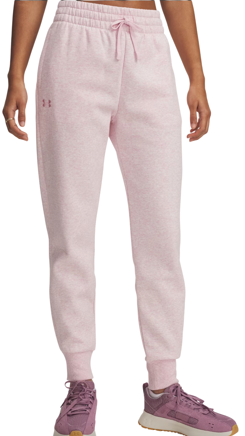 Träningsbyxor Under Armour Rival Fleece Jogger Rosa | 1379438-649