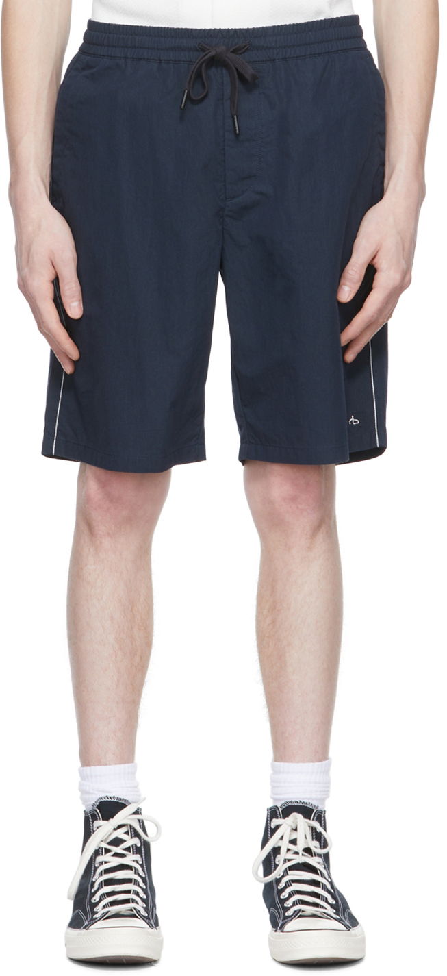 Shorts rag & bone Rag & Bone Cotton Shorts Mörkblå | MBW22P924355ML