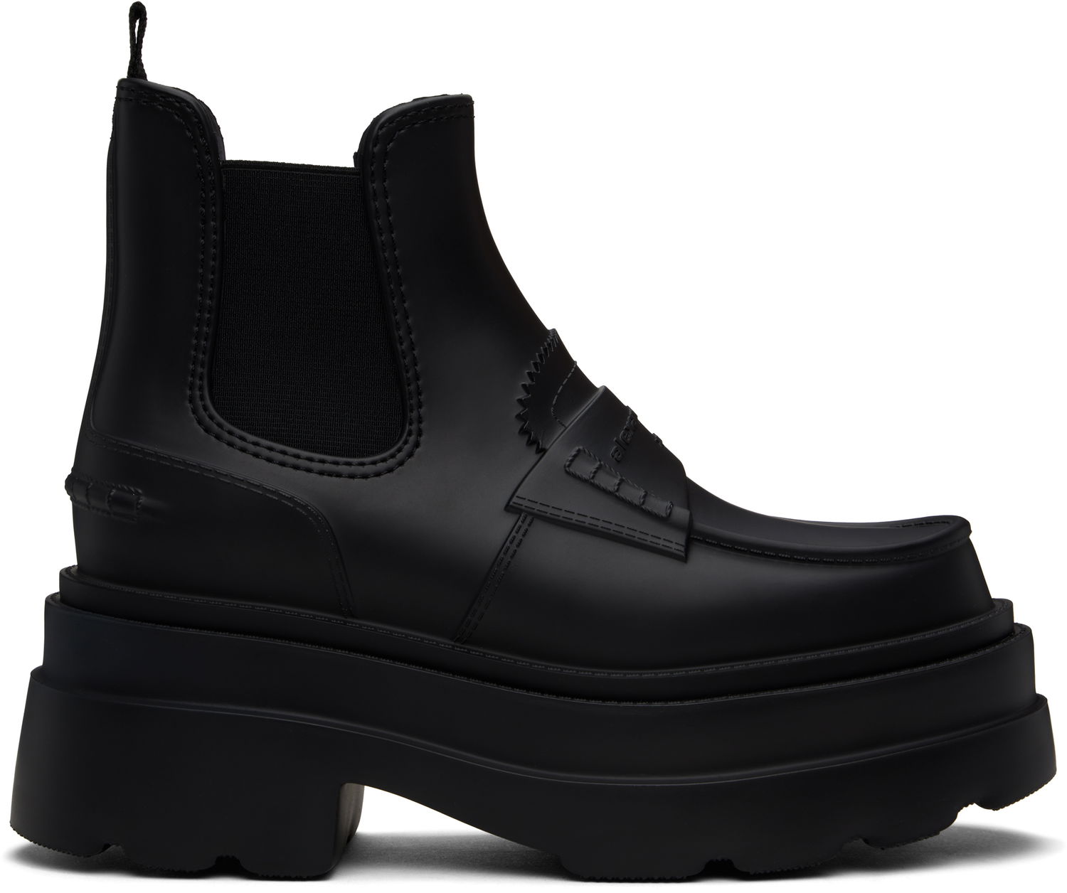 Sneakers och skor Alexander Wang Carter Ankle Platform Rain Boots Svart | 30324B028, 0