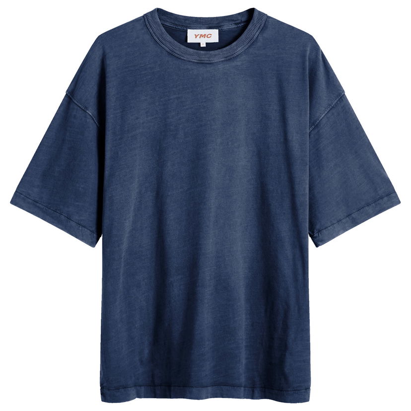 T-shirt YMC Triple T-Shirt Blå | P6AZI-40