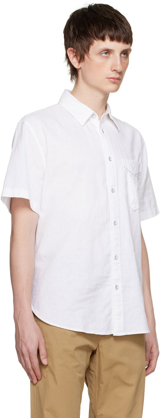 Skjorta rag & bone Rag & Bone Arrow Short Sleeve Shirt Vit | MBW23PA412CHML, 1