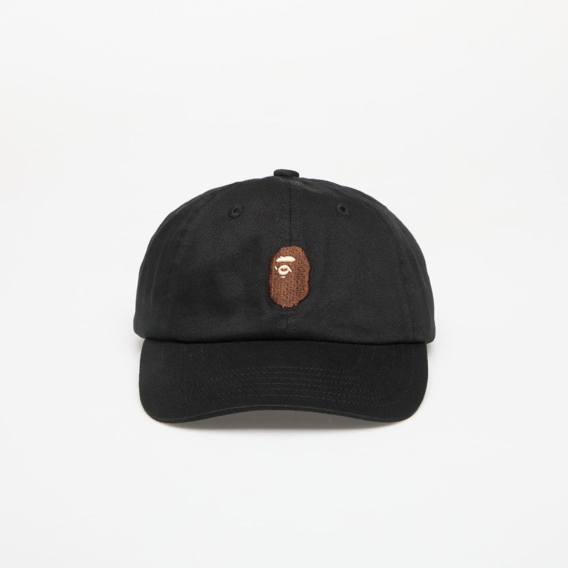 Keps BAPE A BATHING APE One Point Cap Svart | 001CPL301001MBLK