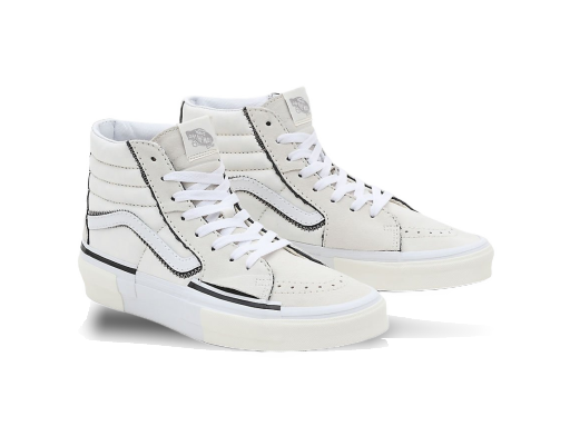 Skateboarding Vans Chaussures Sk8-hi Reconstruc Vit | VN0005UKQJM