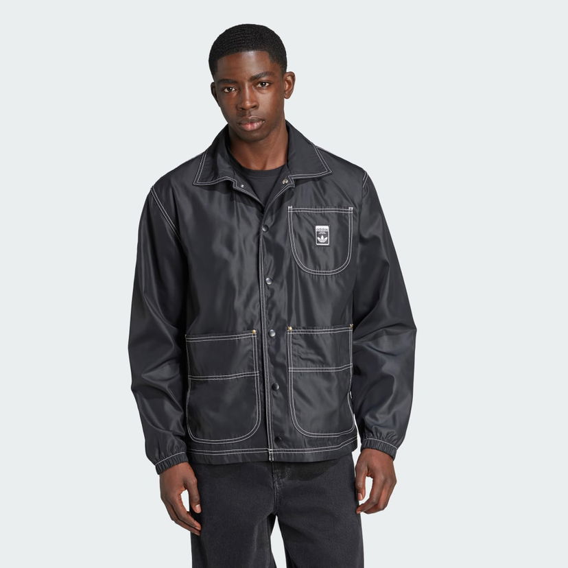 Vindjacka adidas Performance Regular Wabash Coach Jacket Svart | JW0174