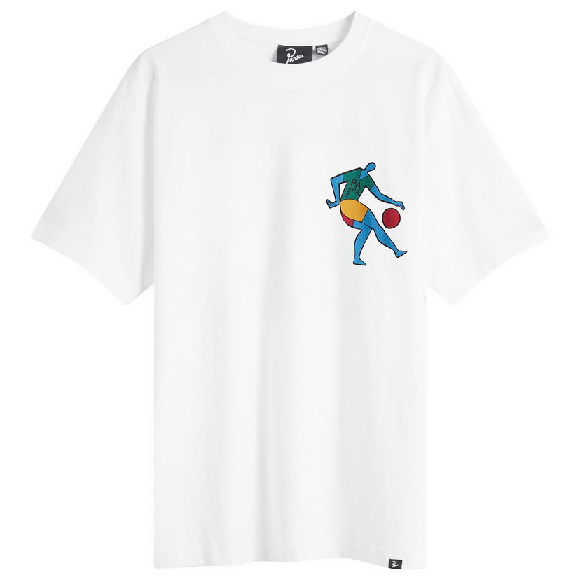 T-shirt By Parra Parra Vase Delivery T-Shirt, Size Large Vit | 53206-WHT