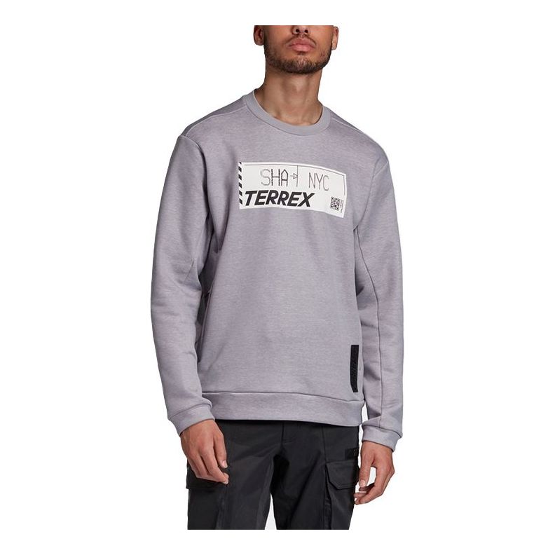 Sweatshirt adidas Performance Terrex Outdoor Pullover Grå | GF0040