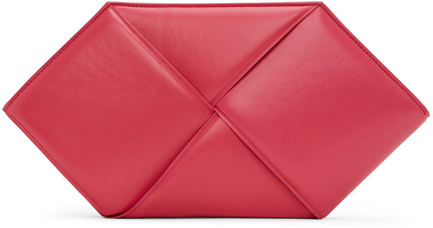Handväska Bottega Veneta Pouch Hexagonal Rosa | 639955 VCQR2, 0