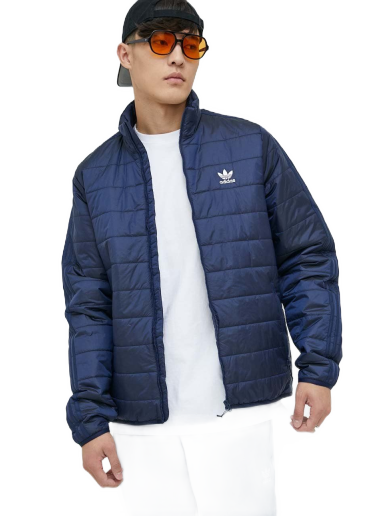 Pufferjacka adidas Originals Padded Stand Collar Puffer Jacket Mörkblå | HL9215