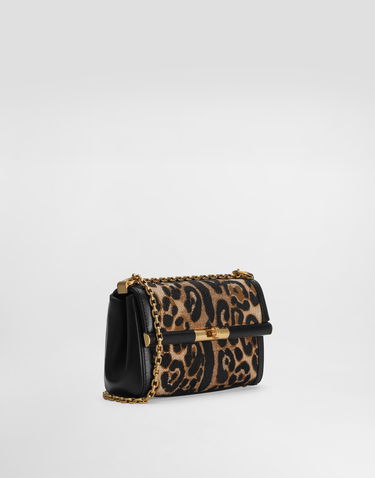 Axelväska Dolce & Gabbana Dolce & Gabbana Marlene City Mini Shoulder Bag with Thread Embroidery Flerfärgad | BB7766A6I3789738, 2