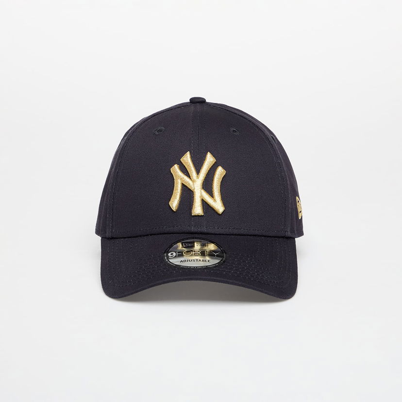 Keps New Era New Era MLB Metallic 9FORTY New York Yankees Adjustable Cap Mörkblå | 60595195