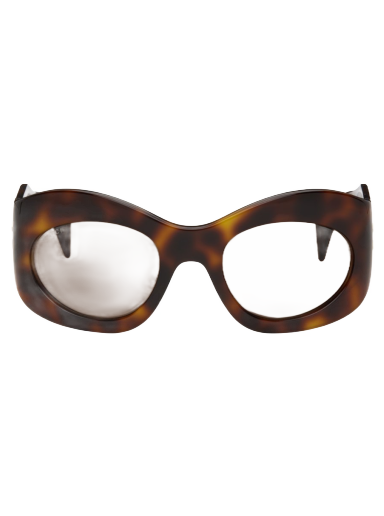 Solglasögon Gucci Wrapped Oval Sunglasses Brun | GG1463S-002