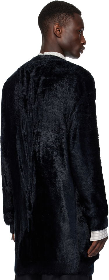 Sweater Dries Van Noten Dries Van Noten Viscose Knit Cardigan Svart | 251-021215-1707, 2