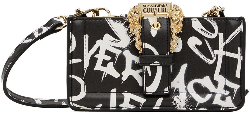 Axelväska Versace Jeans Couture Pin-Buckle Bag Svart | E75VA4BFY_EZS808, 0