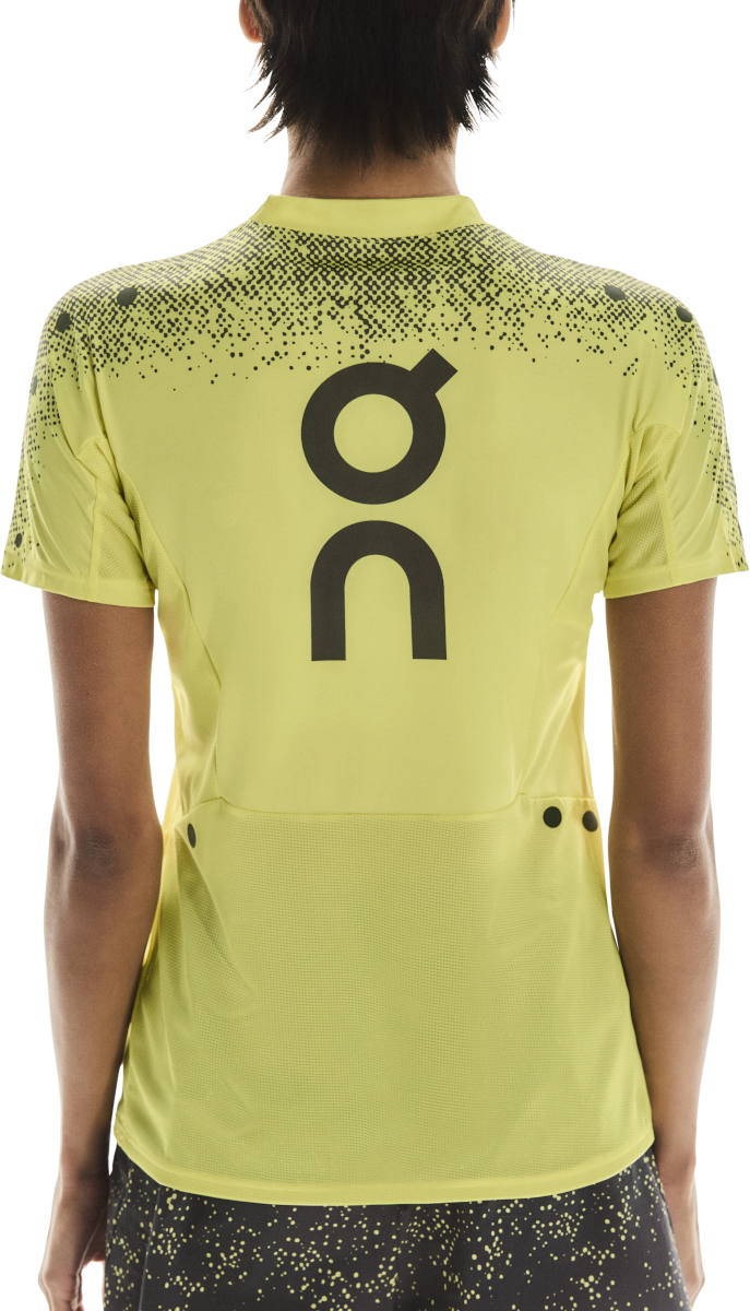 T-shirt On Running Ultra-T Short Sleeve Running T-Shirt with Dotted Pattern Gul | 1wf30143980, 1