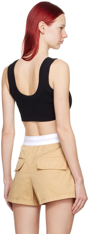 Linne Alexander Wang Embossed Camisole Top Svart | 4CC2248102, 2