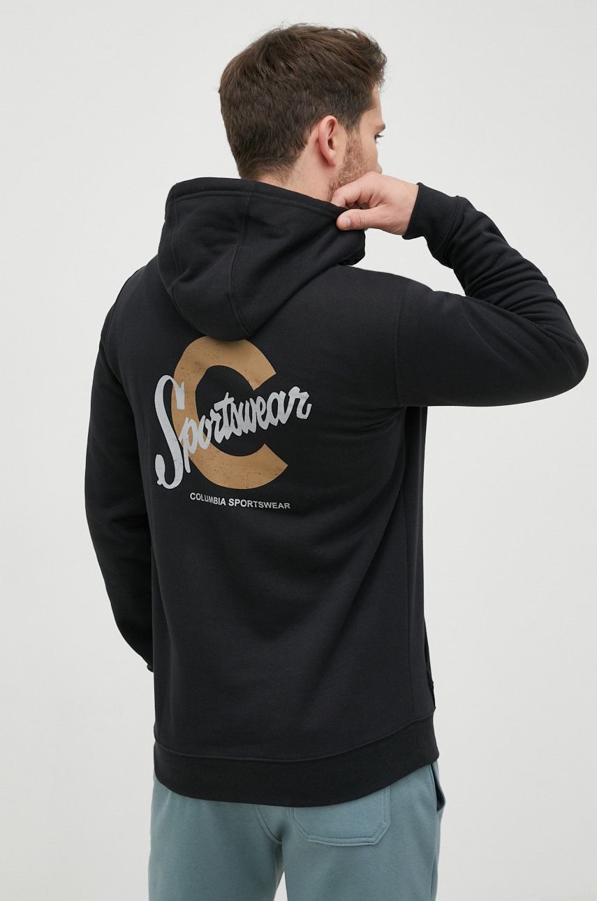 Sweatshirt Columbia Hood Svart | 1681664, 0
