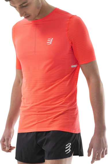 T-shirt Compressport Pro Racing Short Sleeve T-Shirt Orange | atsm3613090, 0