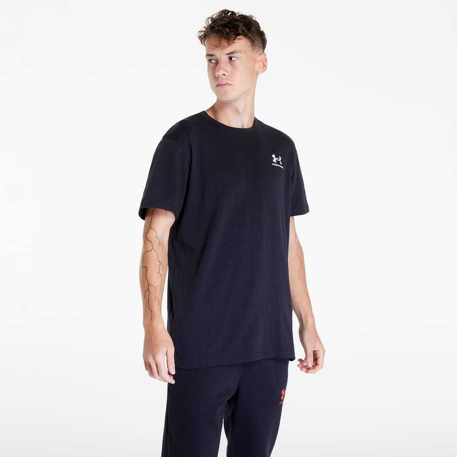 T-shirt Under Armour EMB Heavyweight Svart | 1373997-001, 0