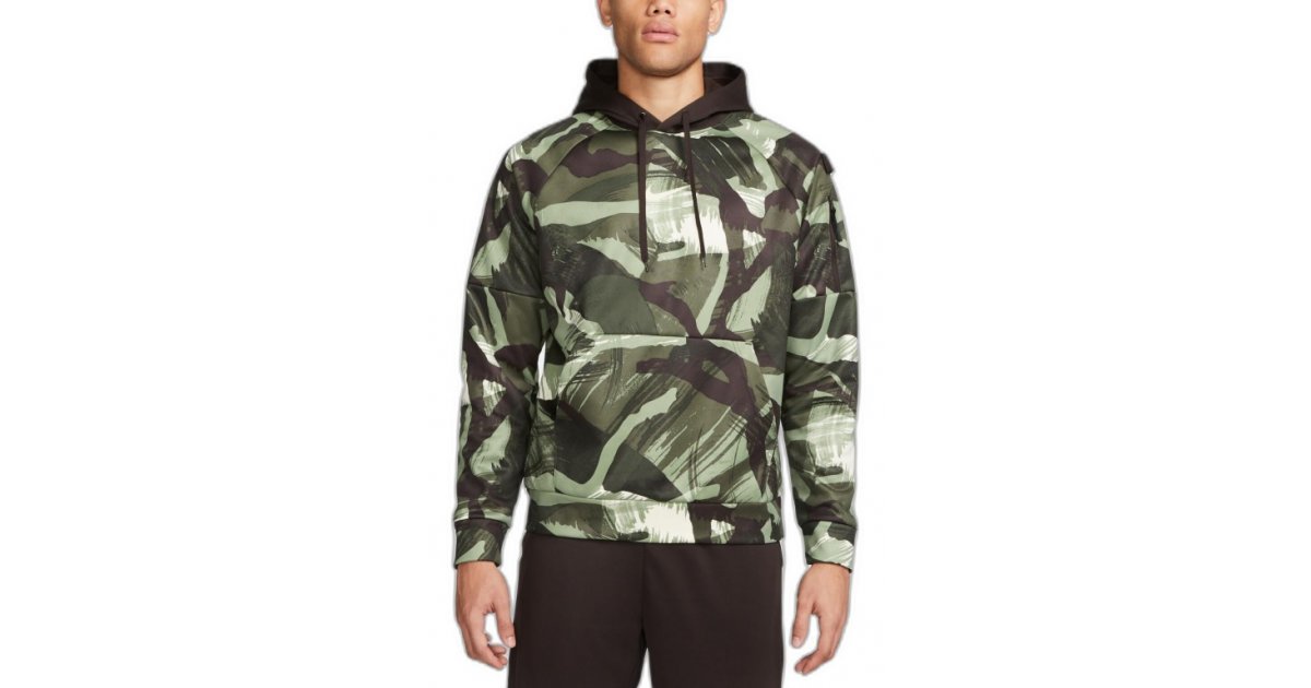 Sweatshirt Nike Hoodie Therma-FIT Grön | dq6949-220, 1