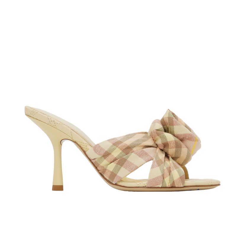 Sneakers och skor Burberry Mews Rose Heeled Sandals Beige | 8101604