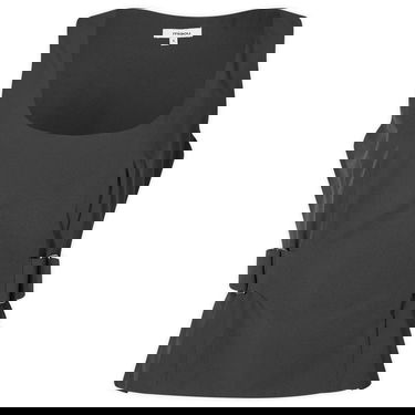 Linne Miaou Miaou Leila Sleeveless Top, Size Large Svart | 7120NYLBLK, 0