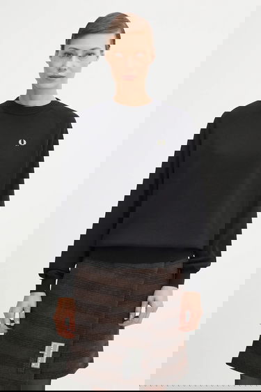 Sweater Fred Perry Fred Perry Women's Sweater Svart | K1117, 0