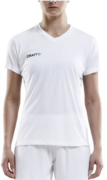 T-shirt Craft Solid V-Neck Jersey T-Shirt Vit | 1905566-1900, 0