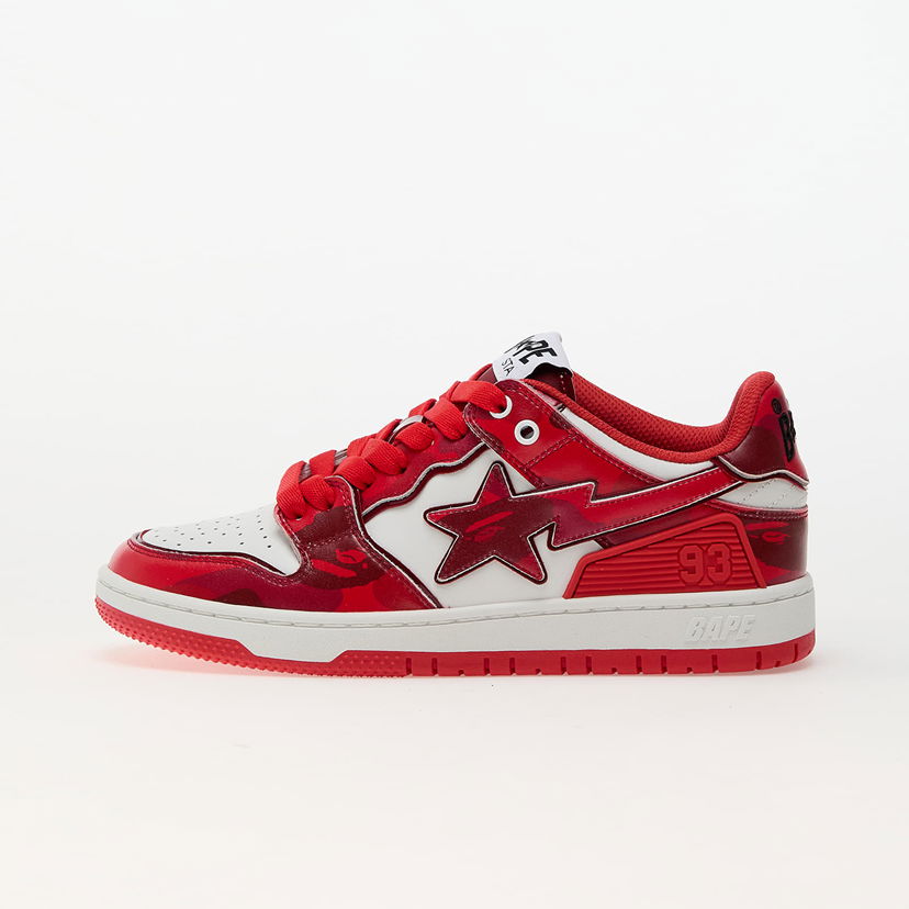 Sneakers och skor BAPE Bape Sk8 Sta 1 M2 Röd | 001FWK801310MRED