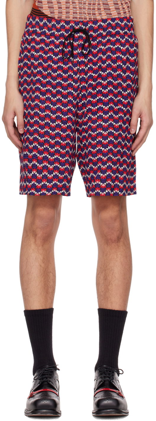 Shorts Anna Sui Exclusive Print Shorts Röd | M1023C40
